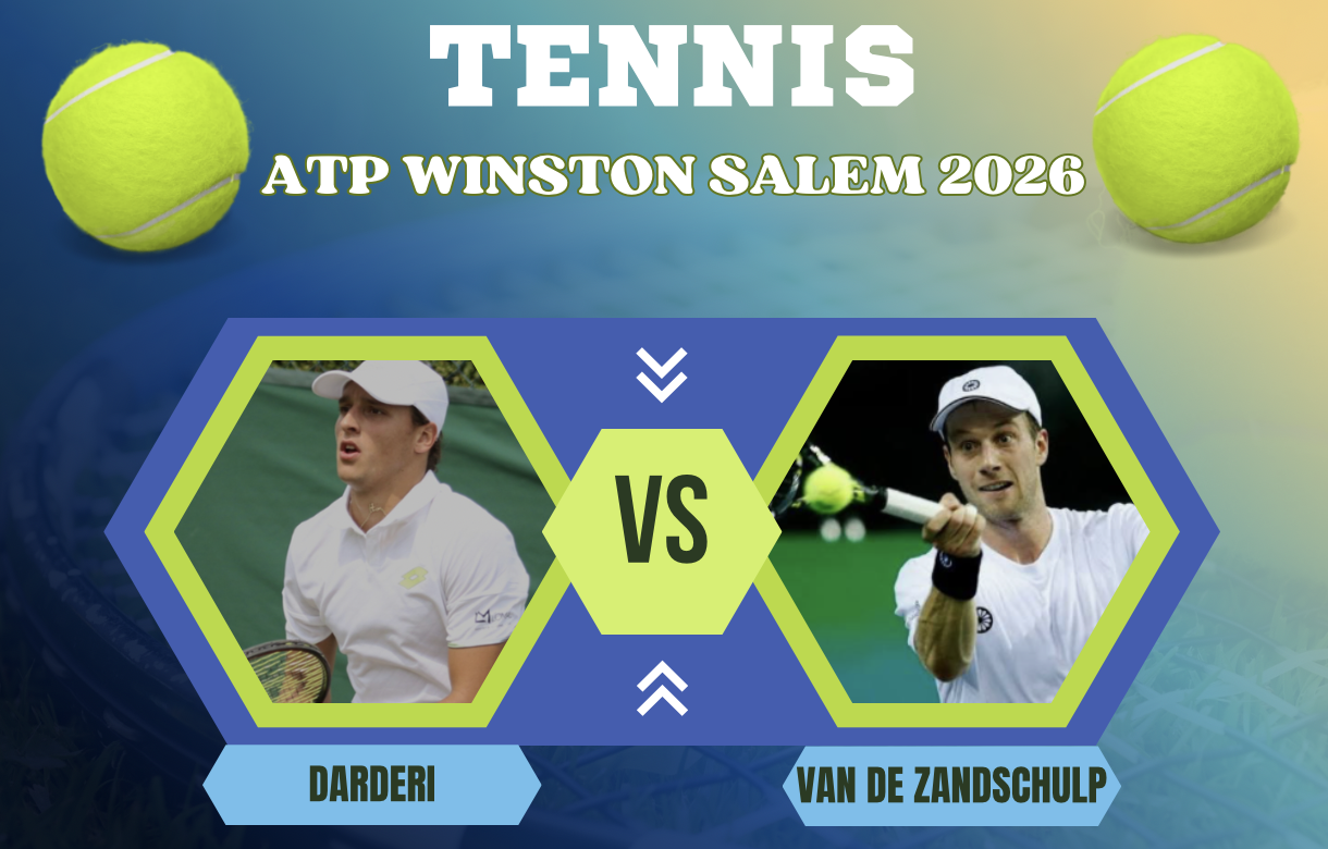 Pronostico Darderi-van de Zandschulp 26 agosto 2026
