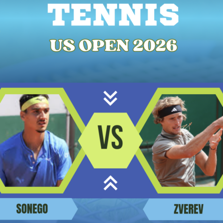 Pronostico Lorenzo Sonego-Alexander Zverev: analisi, quote e scommesse slam di tennis, US Open 2026