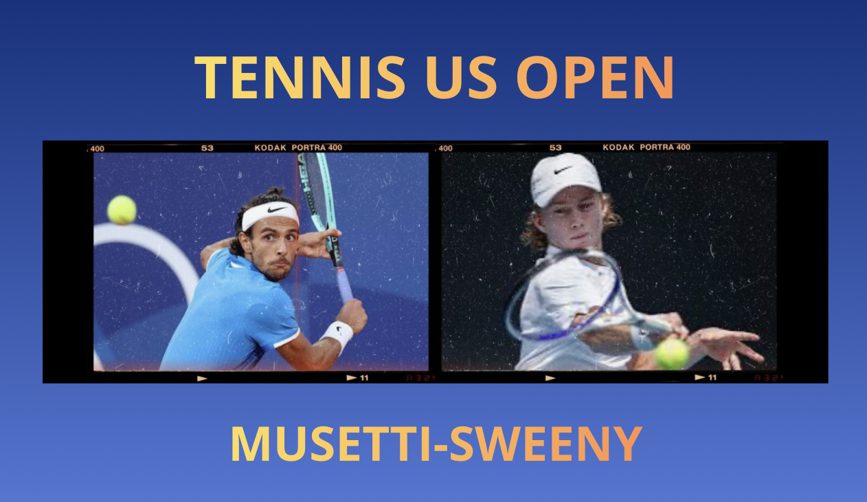 Pronostico Musetti-Sweeny 3 settembre 2026