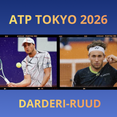 Pronostico Luciano Darderi-Casper Ruud: analisi, quote, guida tv e scommesse tennis, ATP 500 Tokyo del 1 ottobre 2026