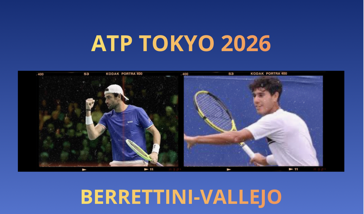 Pronostico Berrettini-Vallejo 3 ottobre 2026