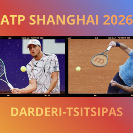 Pronostico Luciano Darderi-Stefanos Tsitsipas: analisi e scommesse 2° turno ATP 1000 Shanghai del 10 ottobre 2026