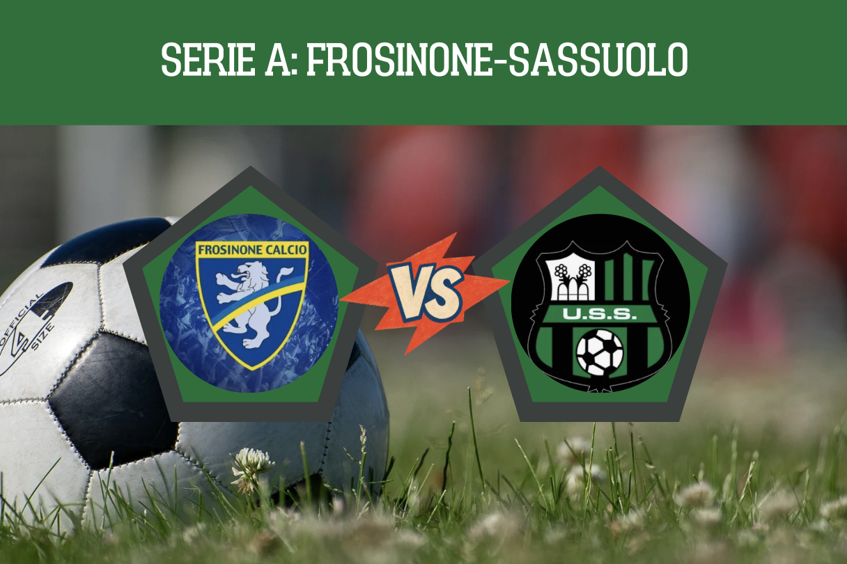 Pronostico Frosinone-Sassuolo 16 ottobre 2026