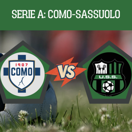 Pronostico Como-Sassuolo: quote, probabili formazioni, guida tv e scommesse 8° giornata Serie A del 24-10-2026