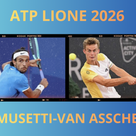 Pronostico Lorenzo Musetti-Luca van Assche: analisi e scommesse tennis, quarti di finale ATP Lione 2026