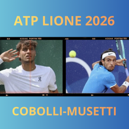 Pronostico Flavio Cobolli-Lorenzo Musetti: derby azzurro di tennis in semifinale al ATP 250 Lione
